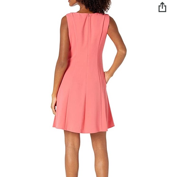 NWT | Pleated Pink Dress | Jessica Howard | 14 - Picture 3 of 4